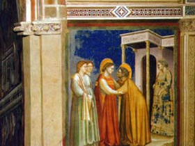Giotto. Visitazione