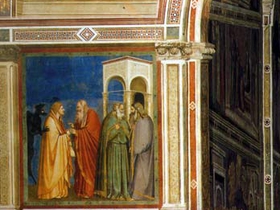 Giotto. Tradimento di Giuda