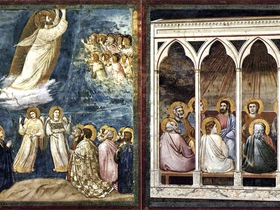 Giotto. Ascensione e Pentecoste