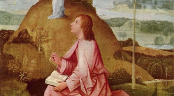 Hieronymus Bosch, San Giovanni a Patmos, recto