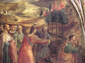 Beato Angelico, Martirio di Santo Stefano