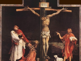 Mathias Grünewald, Altare della crocifissione di Isenheim (part.)