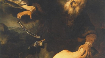 Rembrandt, Sacrificio di Isacco