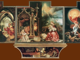 Grunewald, Annunciazione e Natività
