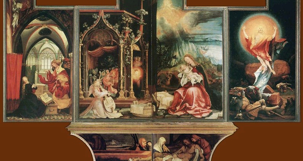 Grunewald, Annunciazione e Natività