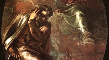 Tintoretto, L'Eterno Padre appare a Mosè