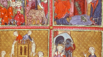 Le piaghe d'Egitto, Miniatura