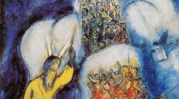 Marc Chagall, Il passaggio del Mar Rosso