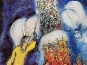 Marc Chagall, Il passaggio del Mar Rosso