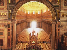 San Paolo fuori le mura, interno