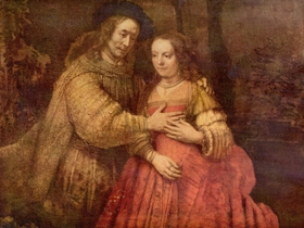 Rembrandt, La Sposa ebrea