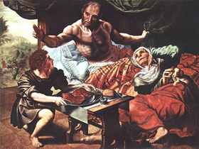 Hermess, La benedizione di Giacobbe