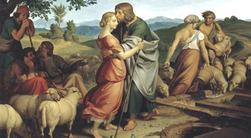 Joseph von Fuhrich, Giacobbe e Rachele al pozzo