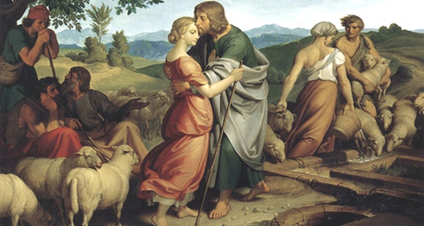 Joseph von Fuhrich, Giacobbe e Rachele al pozzo