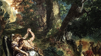 Eugène Delacroix, Giacobbe lotta con l'angelo