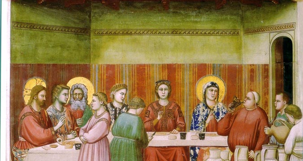Giotto, Cappella degli Scrovegni, Le nozze di Cana