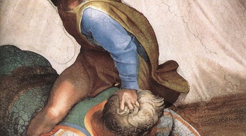 Michelangelo, Davide e Golia, Cappella Sistina