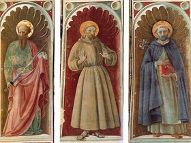 Paolo Uccello, San Paolo, san Francesco, san Gerolamo