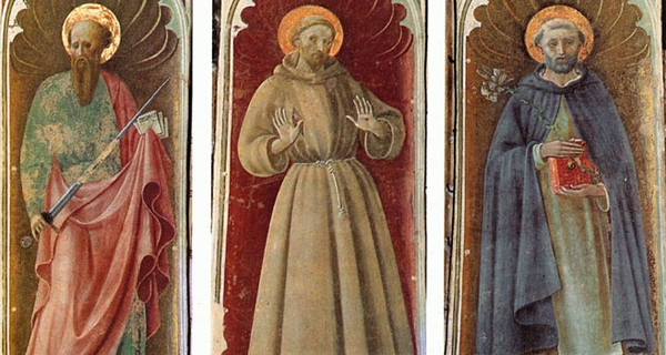 Paolo Uccello, San Paolo, san Francesco, san Gerolamo
