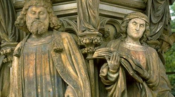 Claus Sluter, Pozzo di Mosè, Davide e Geremia