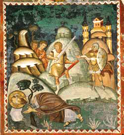 Il martirio di san Paolo (XIII secolo), Sancta Sanctorum, Roma