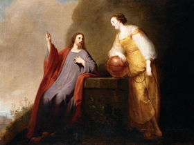 Pieter de Grebber, Cristo e la donna di Samaria 