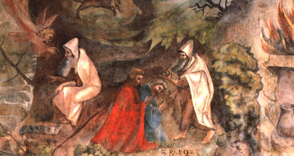 Jörg Ratgeb, Scene della vita di Elia