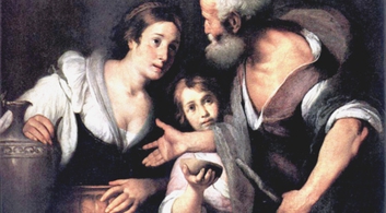 Bernardo Strozzi Il profeta Elia e la vedova di Zarepta