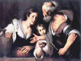 Bernardo Strozzi Il profeta Elia e la vedova di Zarepta