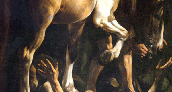 Caravaggio, Conversione di Saulo, Cappella Cerasi Roma