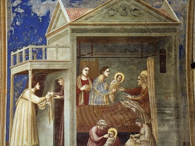 Giotto, Natività di Maria, Cappella degli Scrovegni