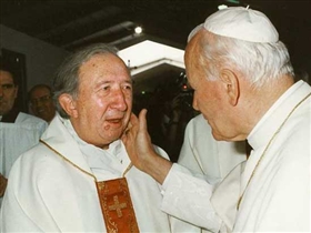 Don Giussani e S. Giovanni Paolo II