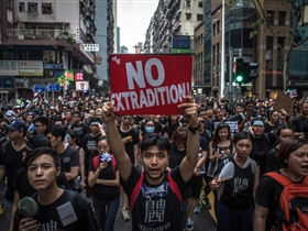 Manifestazione dei giovani