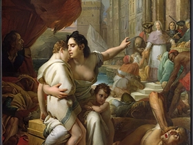 Monseigneur de Belsunce (1670-1755) during the Plague of Marseille in 1720