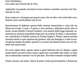 Leggi la lettera