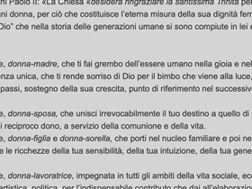 Ecco come appare il testo togliendo il flag al bianco