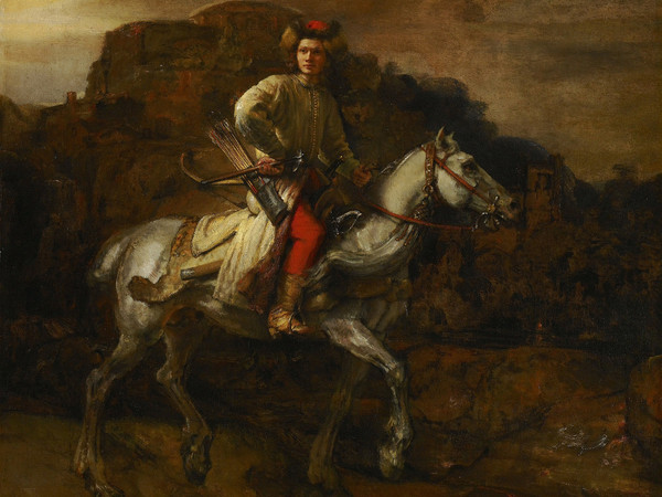 Rembrandt van Rijn, Il cavaliere polacco, 1655 circa, Olio su tela, 134.9 x 116.8 cm, New York, The Frick Collection