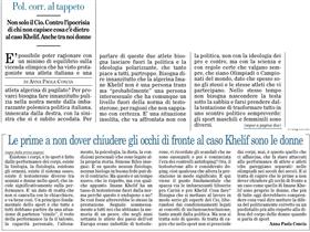 Testo di Anna Paola Concia, su Il Foglio